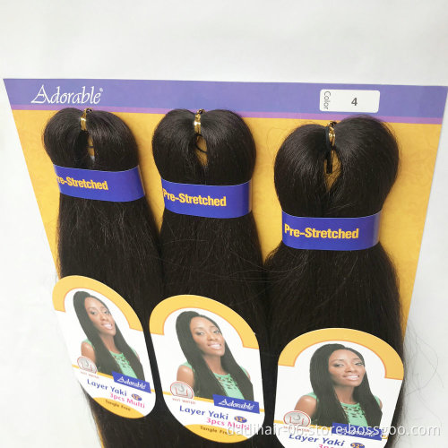 xuchang factory Low Temperature Flame Retardant fiber,hot water set braids,curl,locs,yaki wave synthetic hair weave EZ braids